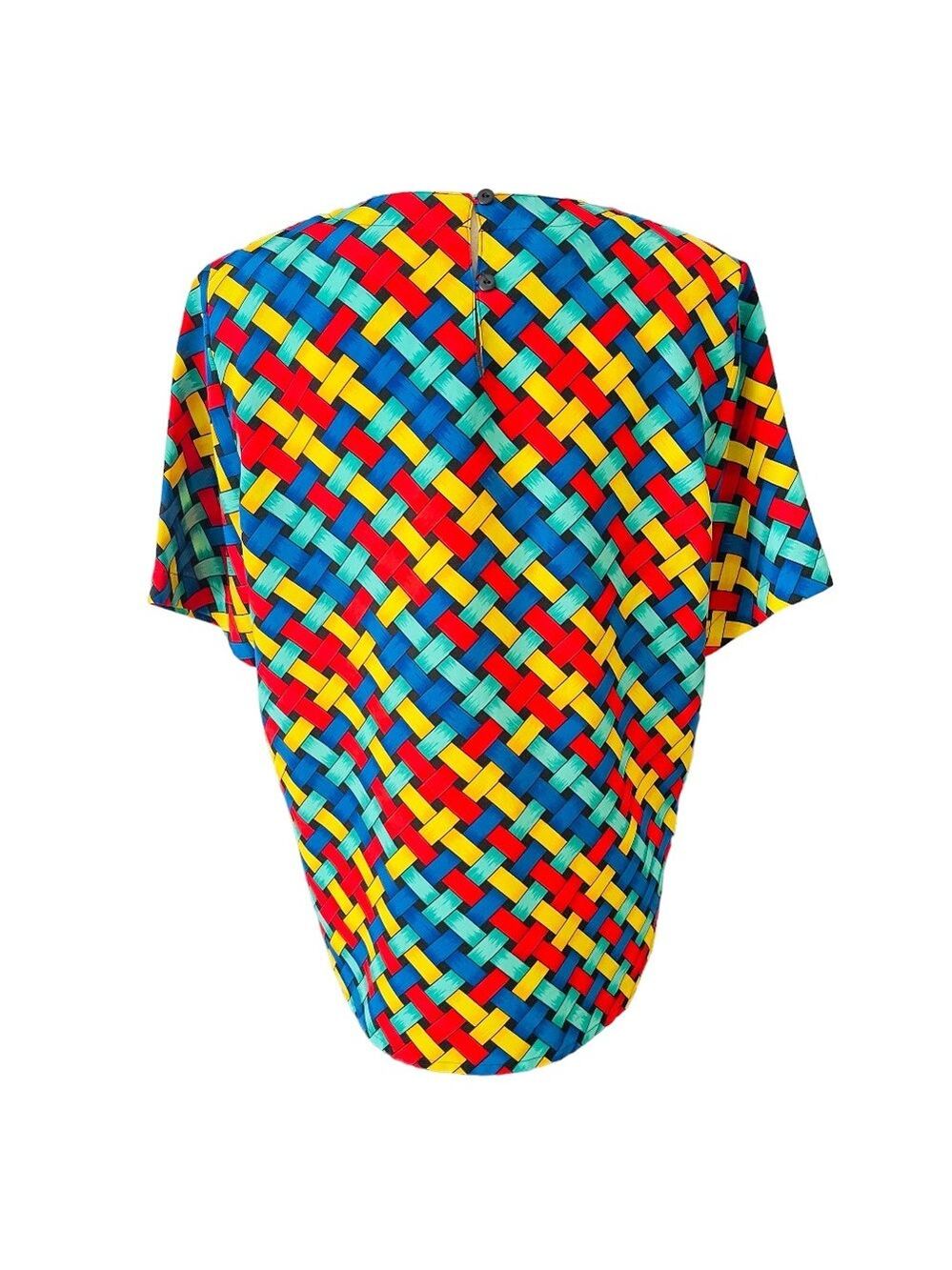 Kathy Che color block top - Picture 2 of 4